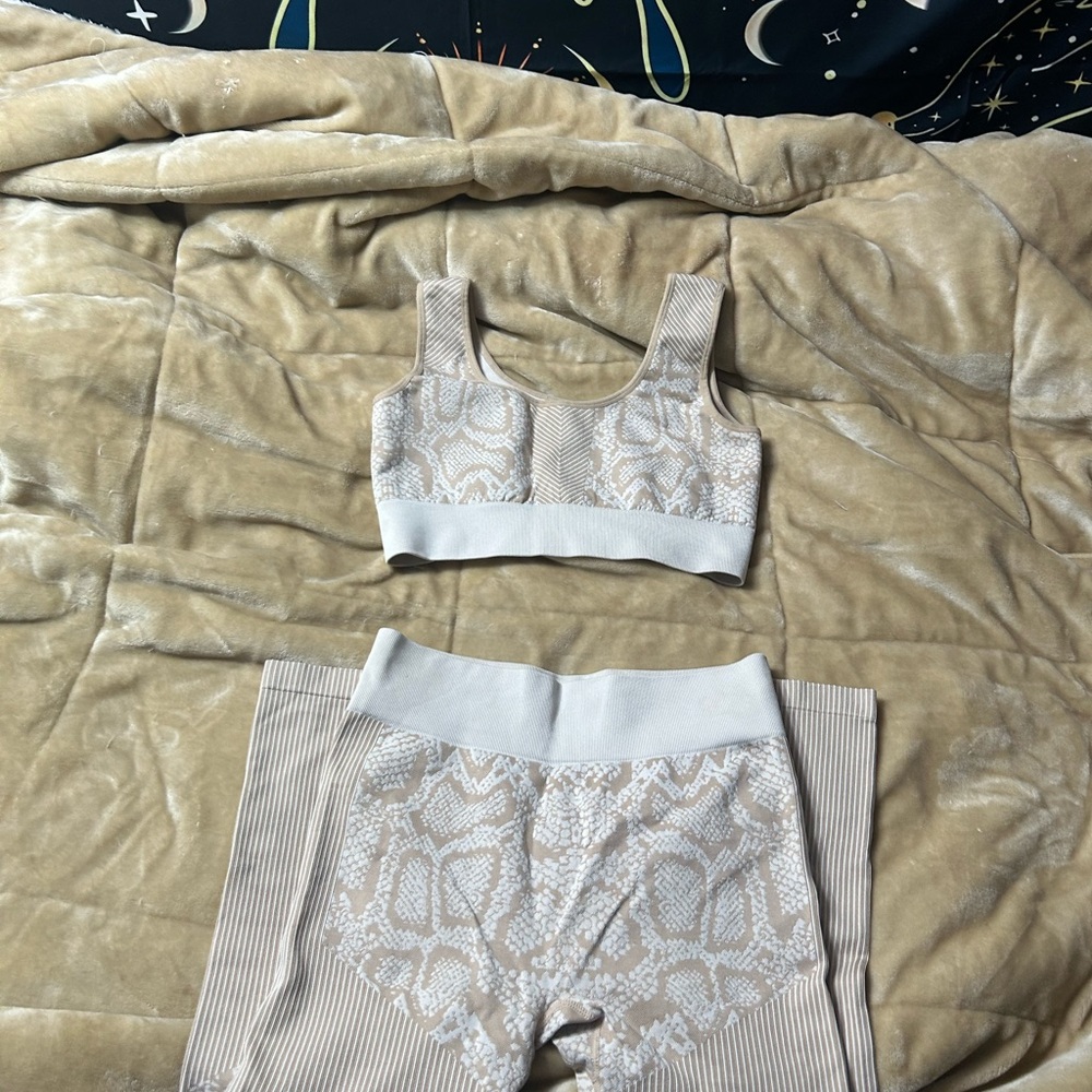Women's Cream Intimates Set